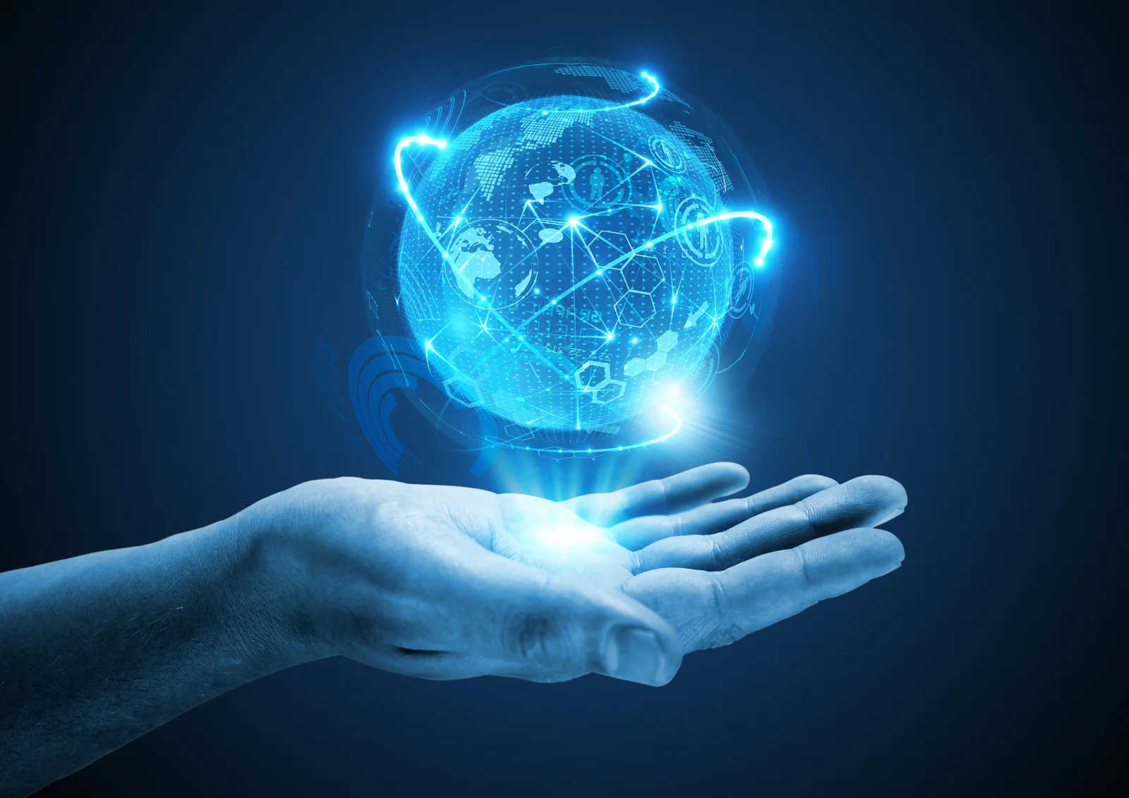 Stock-HandHoldingGlobeBallFutureProjection