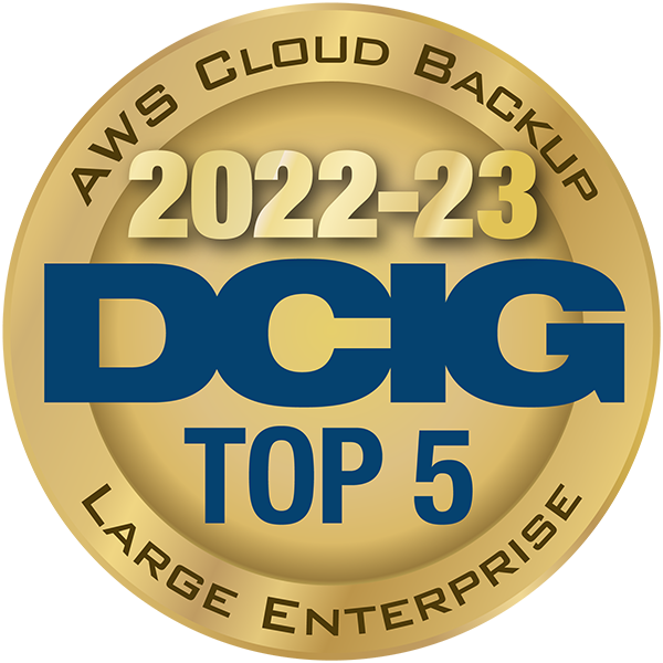 DCIG 2022-23 Top 5 AWS Cloud Backup for Large Enterprise
